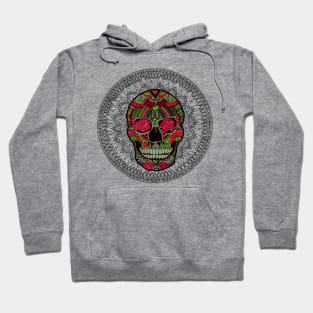 Zentangle sugarskull Hoodie